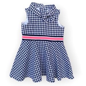 Janie and Jack Baby Girl Checkered Dress EUC